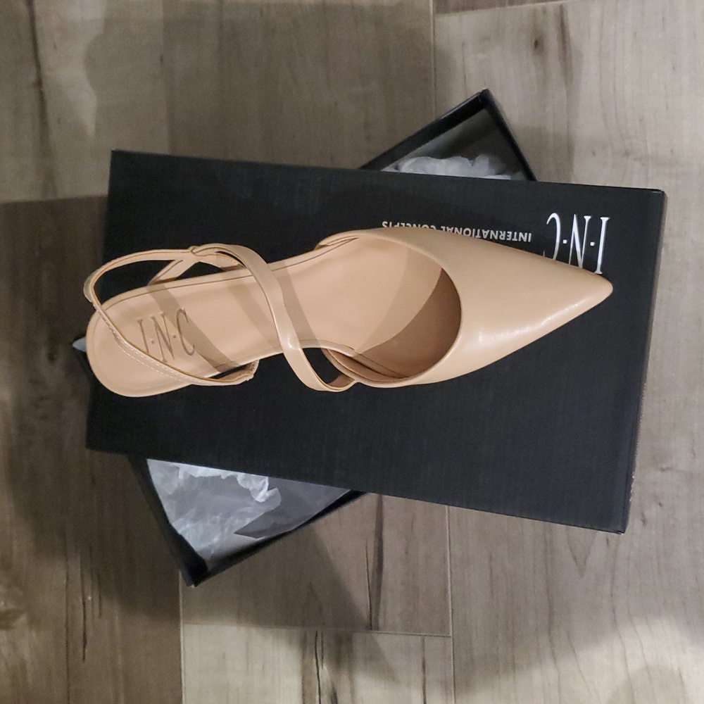 Galiana glass heel pumps
